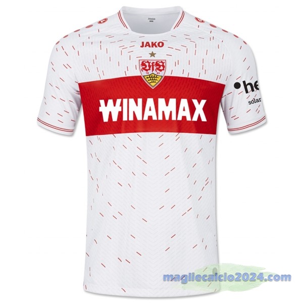 Thailandia Prima Maglia Stuttgart 2023 2024 Bianco Poco Prezzo