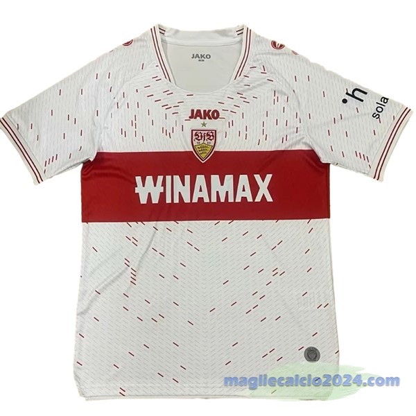 Thailandia Prima Maglia Stuttgart 2023 2024 Bianco Poco Prezzo