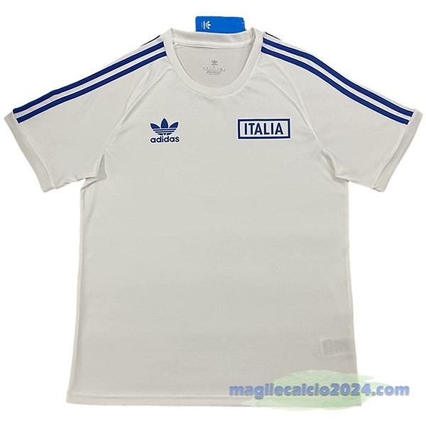 Thailandia Retro Maglia Italia 2024 Bianco Poco Prezzo