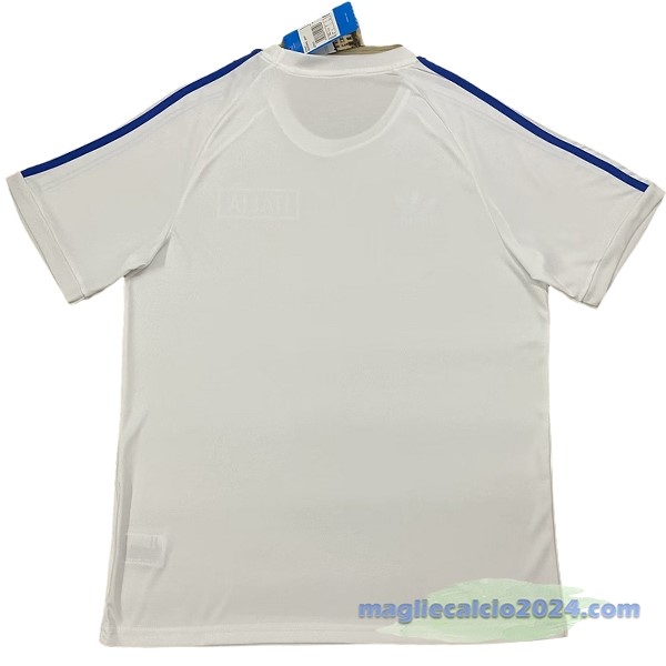 Thailandia Retro Maglia Italia 2024 Bianco Poco Prezzo