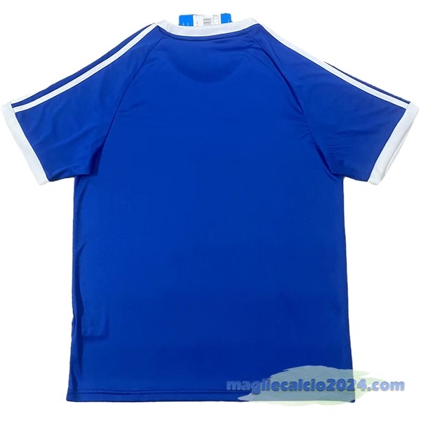 Thailandia Retro Maglia Italia 2024 Blu Poco Prezzo