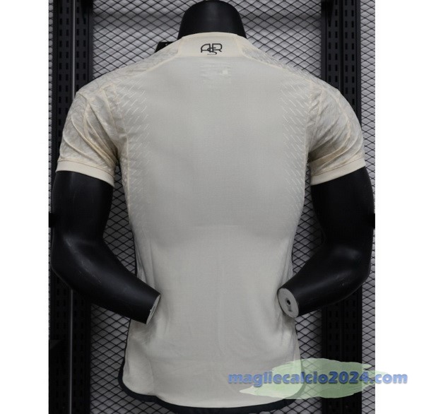 Thailandia Seconda Giocatori Maglia As Roma 2023 2024 Bianco Poco Prezzo