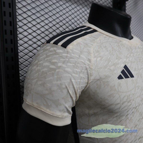 Thailandia Seconda Giocatori Maglia As Roma 2023 2024 Bianco Poco Prezzo