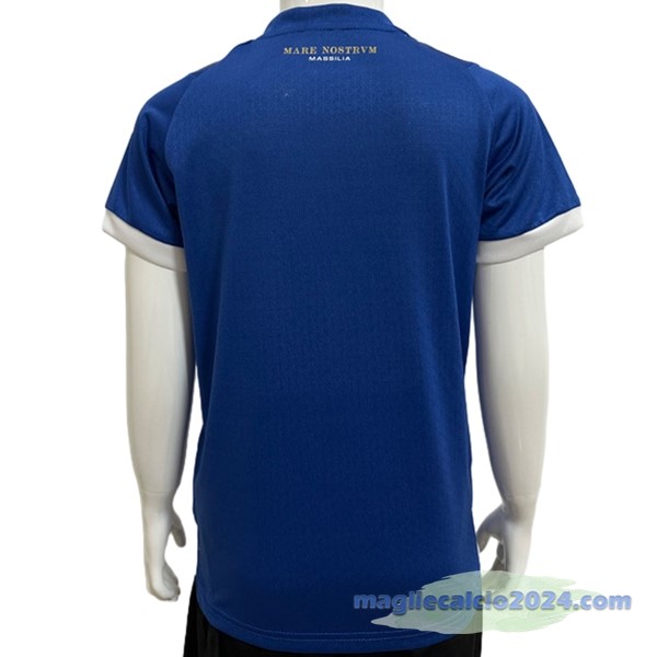 Thailandia Seconda Giocatori Maglia Bambino Marsella 2023 2024 Blu Poco Prezzo