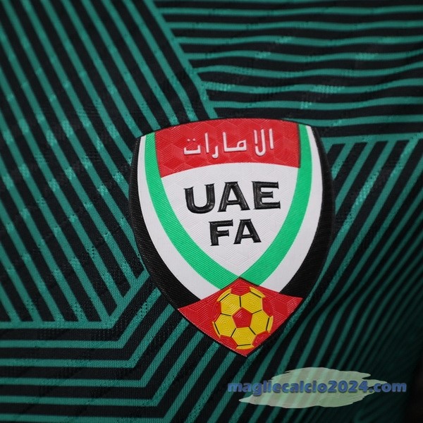 Thailandia Seconda Giocatori Maglia Emirati Arabi Uniti 2023 Verde Poco Prezzo