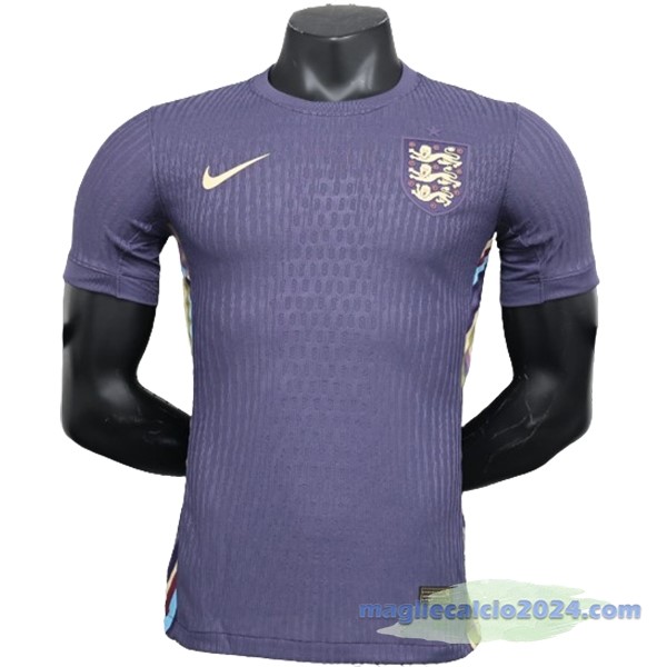 Thailandia Seconda Giocatori Maglia Inghilterra 2024 Purpureo Poco Prezzo