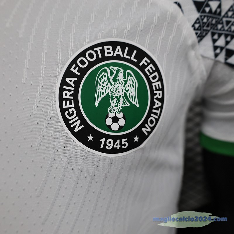 Thailandia Seconda Giocatori Maglia Nigeria 2022 Bianco Poco Prezzo