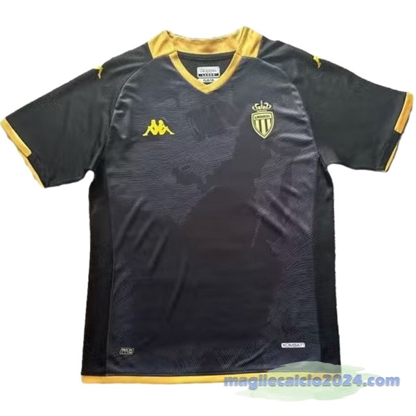 Thailandia Seconda Maglia AS Monaco 2023 2024 Nero Poco Prezzo