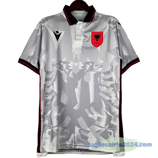 Thailandia Seconda Maglia Albania 2023 Bianco Poco Prezzo
