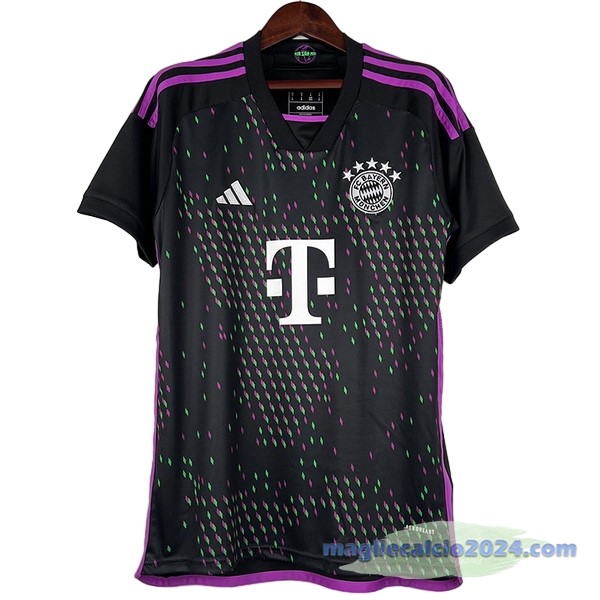 Thailandia Seconda Maglia Bayern Múnich 2023 2024 Nero Poco Prezzo