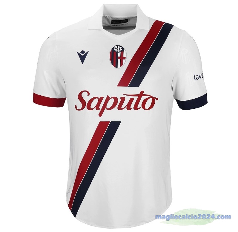 Thailandia Seconda Maglia Bologna 2023 2024 Bianco Rosso Poco Prezzo