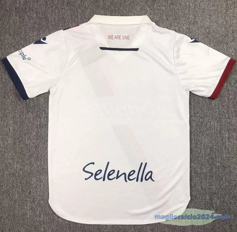 Thailandia Seconda Maglia Bologna 2023 2024 Bianco Rosso Poco Prezzo