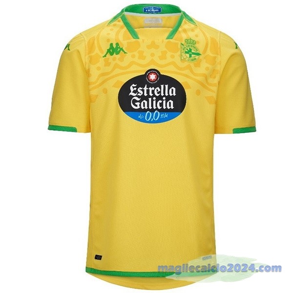 Thailandia Seconda Maglia Deportivo de La Coruna 2023 2024 Giallo Poco Prezzo