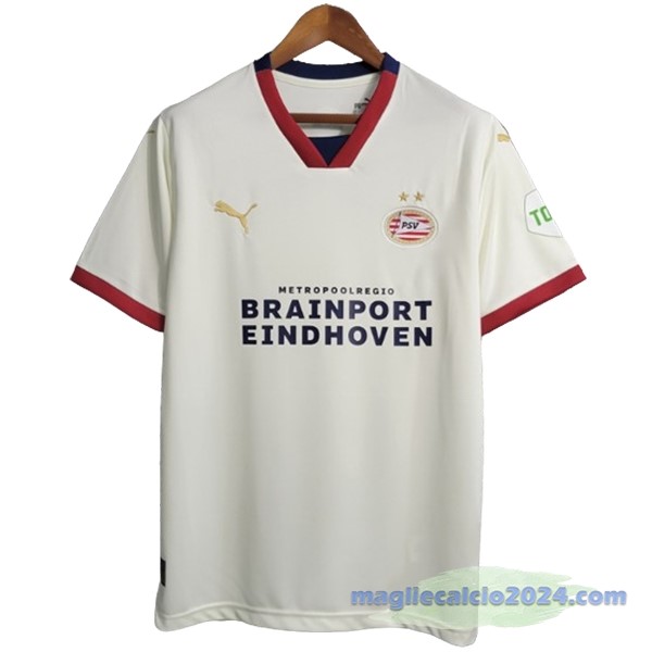 Thailandia Seconda Maglia Eindhoven 2023 2024 Giallo Poco Prezzo
