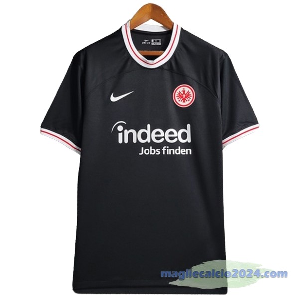 Thailandia Seconda Maglia Eintracht Frankfurt 2023 2024 Nero Poco Prezzo