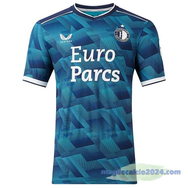 Thailandia Seconda Maglia Feyenoord Rotterdam 2023 2024 Blu Poco Prezzo