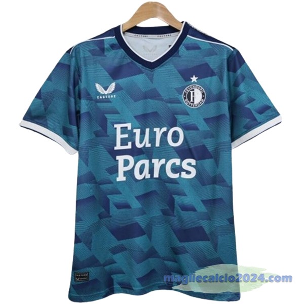 Thailandia Seconda Maglia Feyenoord Rotterdam 2023 2024 Blu Poco Prezzo