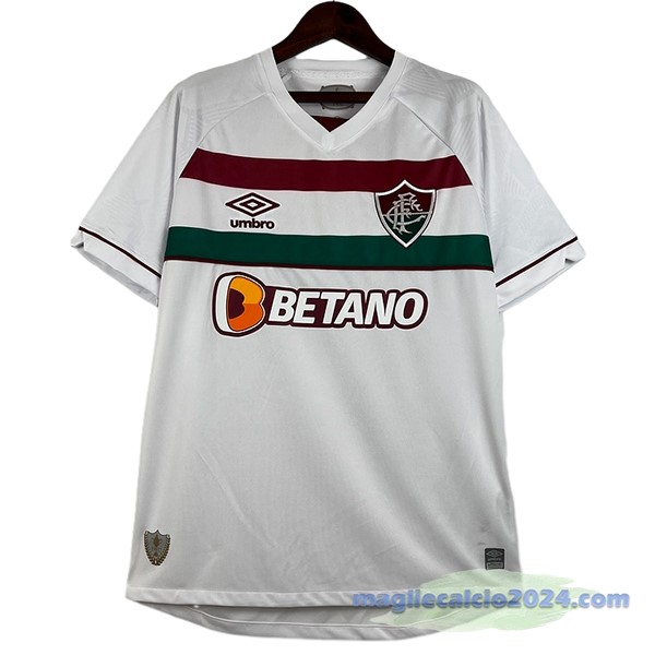 Thailandia Seconda Maglia Fluminense 2023 2024 Bianco Poco Prezzo