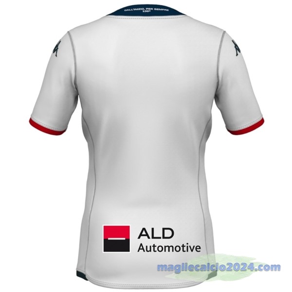 Thailandia Seconda Maglia Genoa 2023 2024 Bianco Poco Prezzo