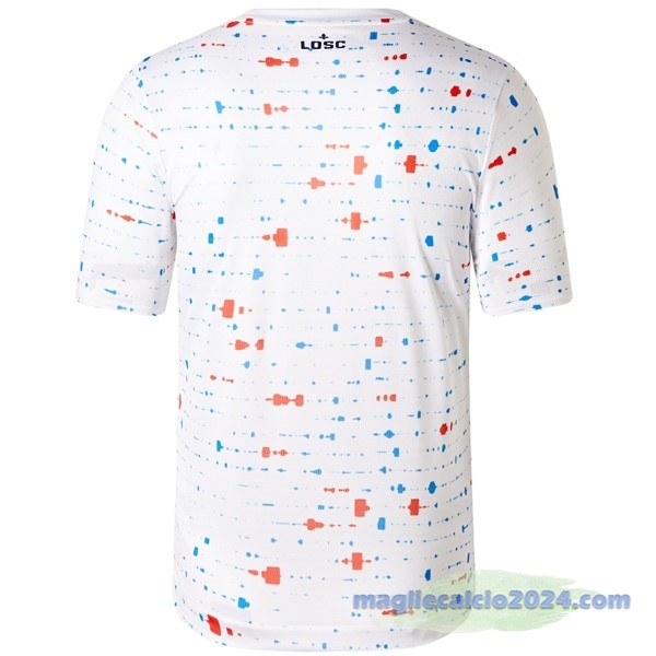 Thailandia Seconda Maglia Lille 2023 2024 Bianco Poco Prezzo