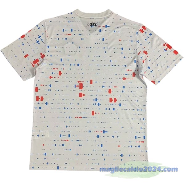 Thailandia Seconda Maglia Lille 2023 2024 Bianco Poco Prezzo