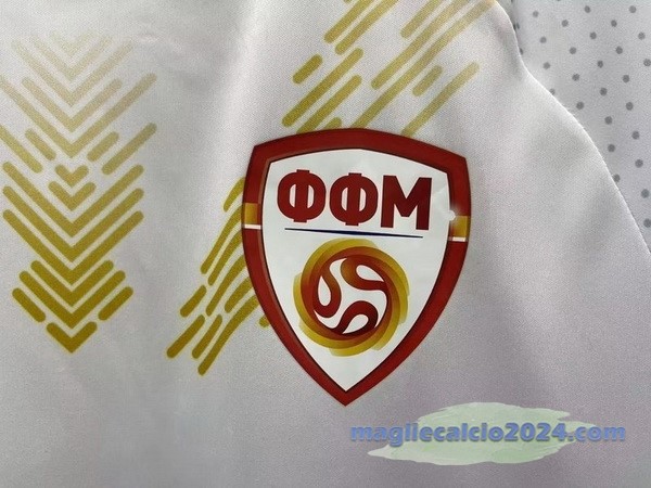 Thailandia Seconda Maglia Macedonia del Nord 2023 Bianco Poco Prezzo