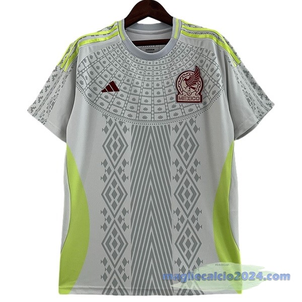 Thailandia Seconda Maglia Mexico 2024 Grigio Poco Prezzo