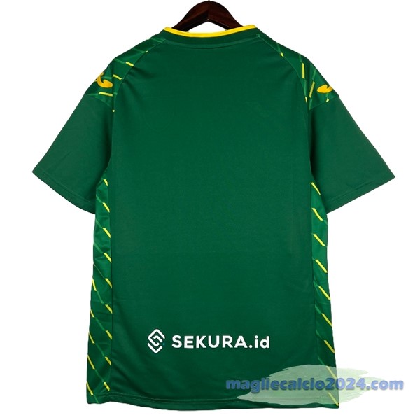 Thailandia Seconda Maglia Norwich City 2023 2024 Verde Poco Prezzo