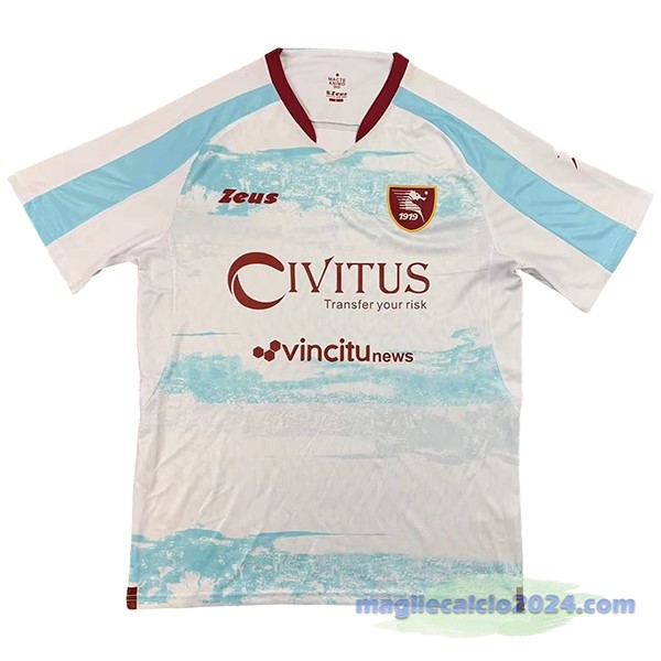 Thailandia Seconda Maglia Salernitana 2023 2024 Bianco Poco Prezzo