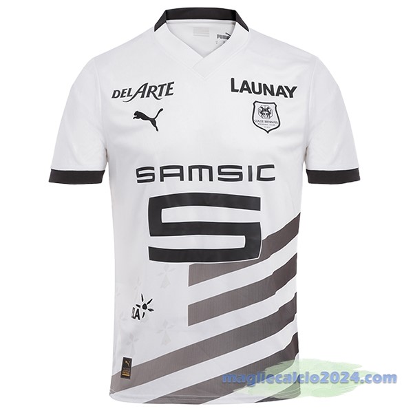 Thailandia Seconda Maglia Stade Rennais 2023 2024 Bianco Poco Prezzo