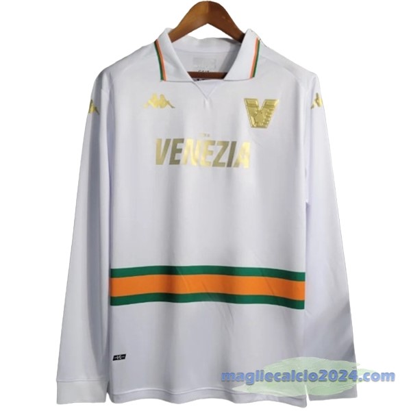 Thailandia Seconda Manica lunga Venezia 2023 2024 Bianco Poco Prezzo