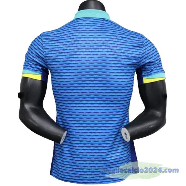 Thailandia Seconda concetto Giocatori Maglia Brasile 2024 Blu Poco Prezzo