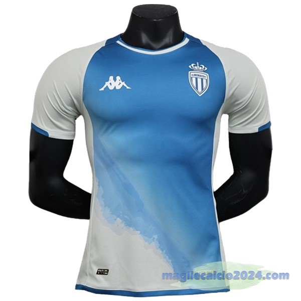 Thailandia Terza Giocatori Maglia AS Monaco 2023 2024 Blu Poco Prezzo