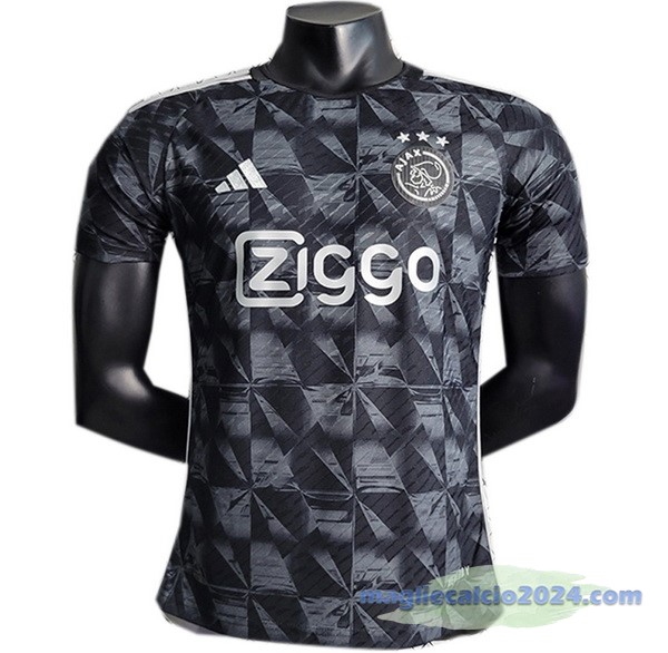 Thailandia Terza Giocatori Maglia Ajax 2023 2024 Nero Poco Prezzo