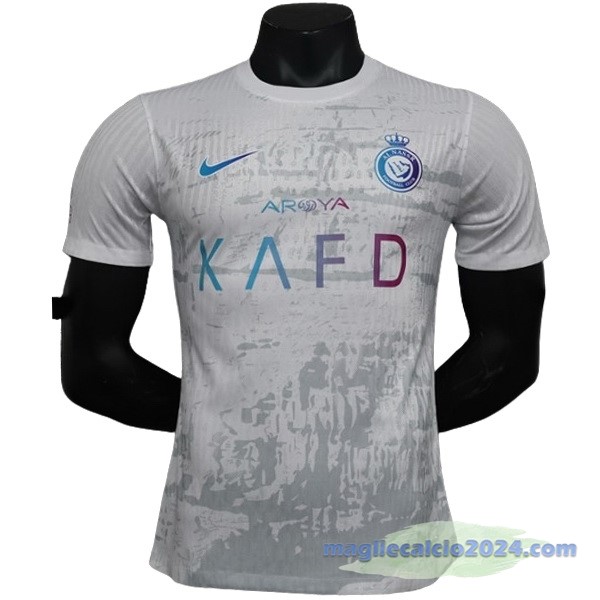 Thailandia Terza Giocatori Maglia Al Nassr 2023 2024 Bianco Poco Prezzo