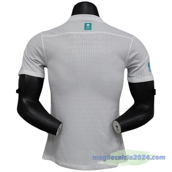 Thailandia Terza Giocatori Maglia Al Nassr 2023 2024 Bianco Poco Prezzo
