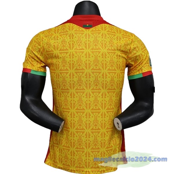 Thailandia Terza Giocatori Maglia Burkina Faso 2024 Giallo Poco Prezzo
