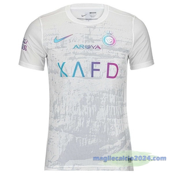 Thailandia Terza Maglia Al Nassr 2023 2024 Bianco Poco Prezzo