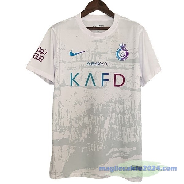 Thailandia Terza Maglia Al Nassr 2023 2024 Bianco Poco Prezzo