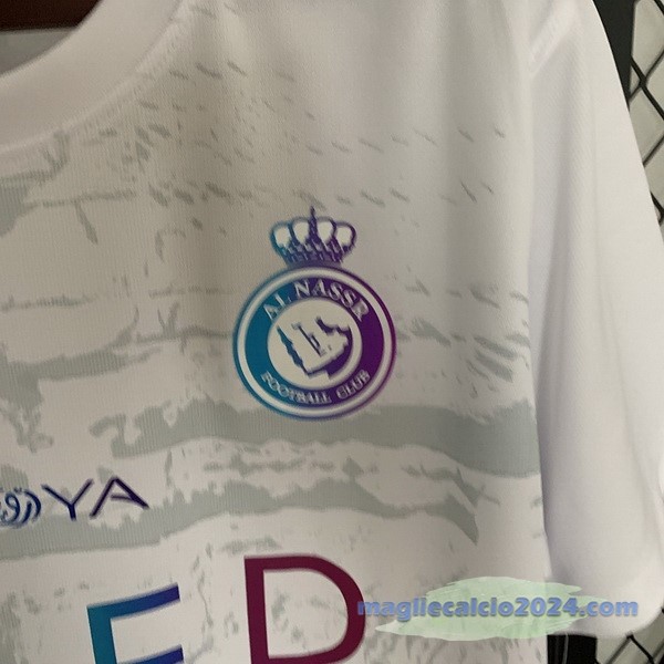 Thailandia Terza Maglia Al Nassr 2023 2024 Bianco Poco Prezzo