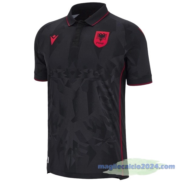 Thailandia Terza Maglia Albania 2023 Nero Poco Prezzo