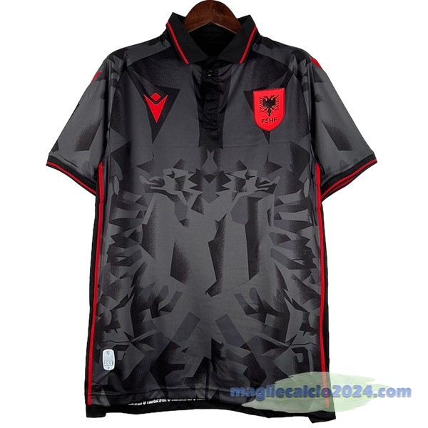 Thailandia Terza Maglia Albania 2023 Nero Poco Prezzo