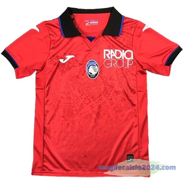 Thailandia Terza Maglia Atalanta BC 2023 2024 Rosso Poco Prezzo