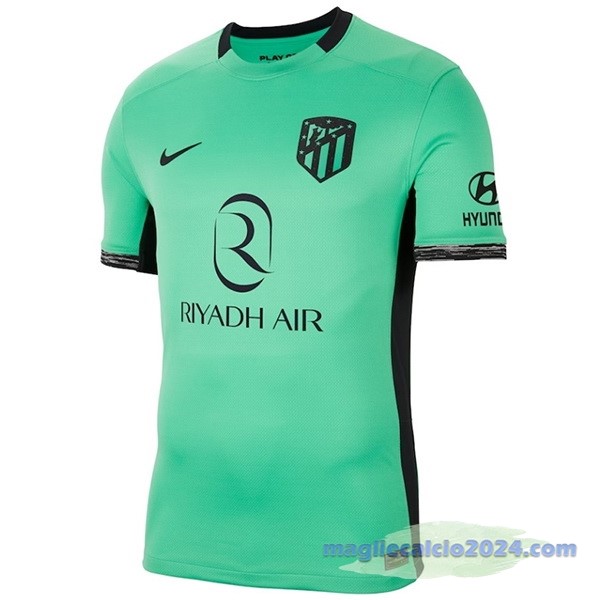Thailandia Terza Maglia Atlético Madrid 2023 2024 Verde Poco Prezzo