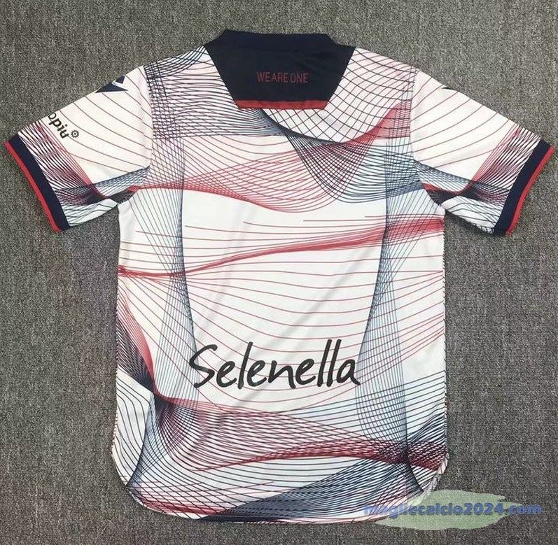 Thailandia Terza Maglia Bologna 2023 2024 Rosso Bianco Poco Prezzo