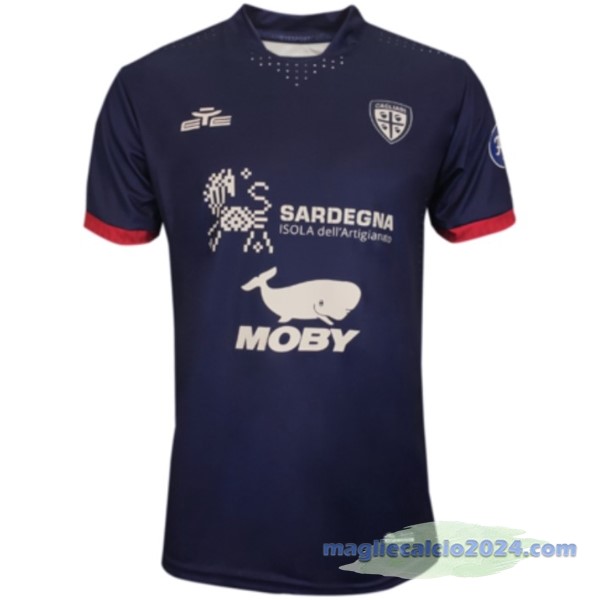 Thailandia Terza Maglia Cagliari Calcio 2023 2024 Blu Poco Prezzo
