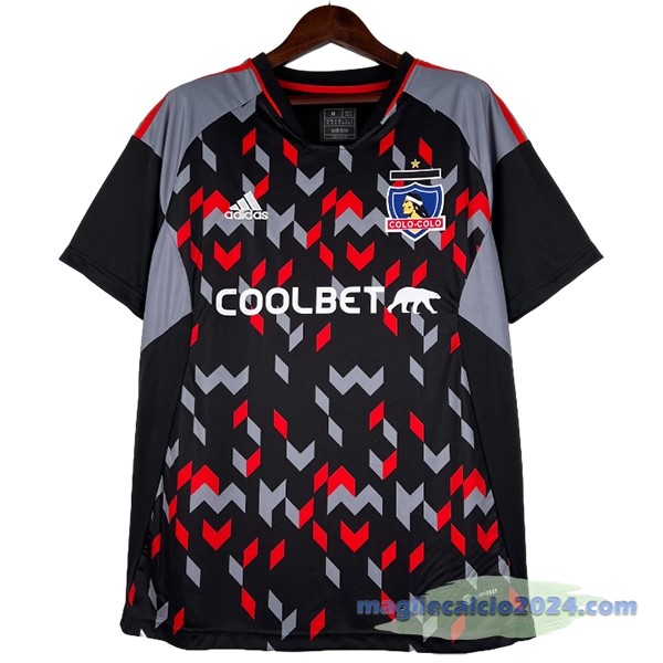 Thailandia Terza Maglia Colo Colo 2023 2024 Nero Poco Prezzo