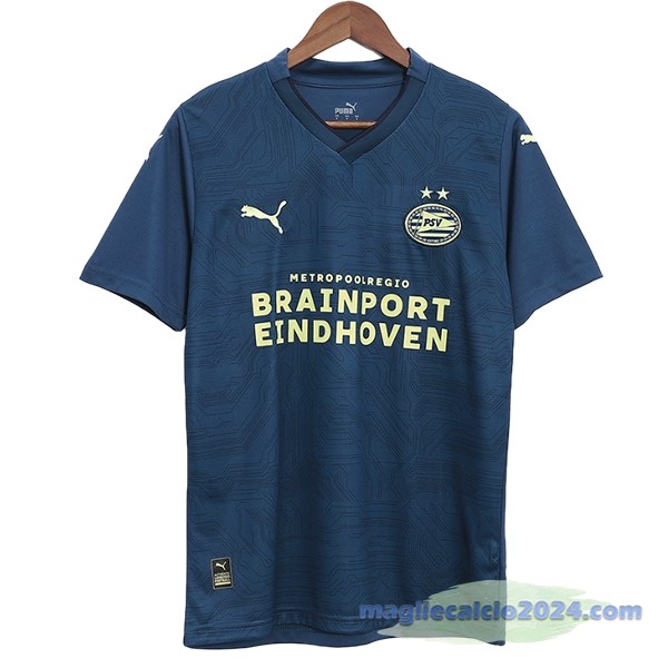 Thailandia Terza Maglia Eindhoven 2023 2024 Blu Poco Prezzo