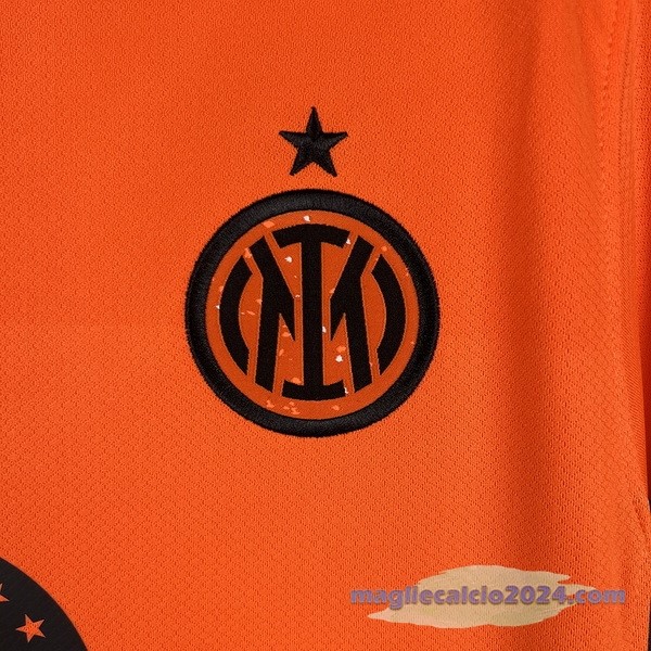 Thailandia Terza Maglia Inter Milán 2023 2024 Arancione Poco Prezzo