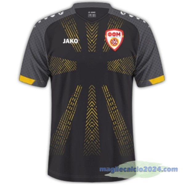 Thailandia Terza Maglia Macedonia del Nord 2023 Nero Poco Prezzo